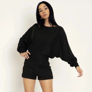 Blackmilk The Dance Teacher Long Sleeve Batwing Top